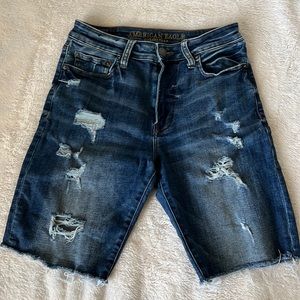 Mens jean shorts from American Eagle
